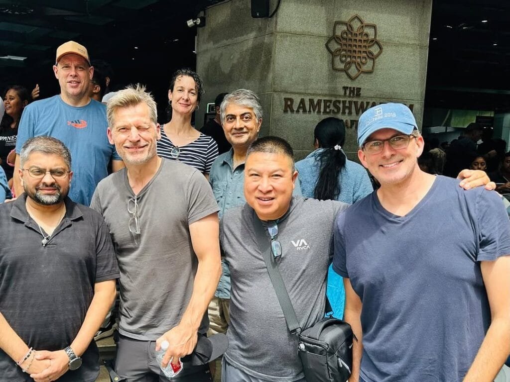 jaime lannister With Rameshwram Cafe Staff