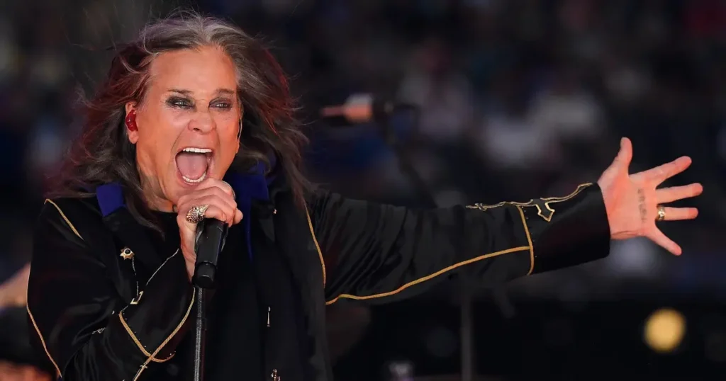 Ozzy Osbourne Stage Performance