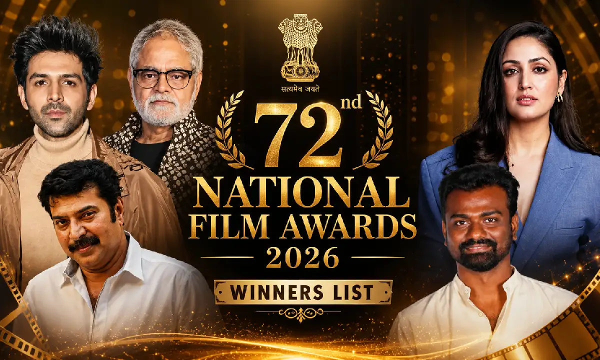 72nd National Film Awards 2026: Kartik Aaryan-Mammootty को Best Actor, Yami Gautam को Best Actress — पूरी विजेता लिस्ट