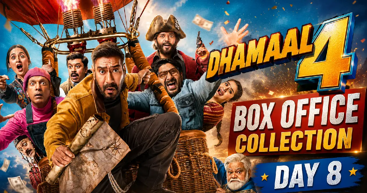 Dhamaal 4 Box Office Collection Day 8: India net ₹101 करोड़ पार, franchise की सबसे बड़ी हिट बनी