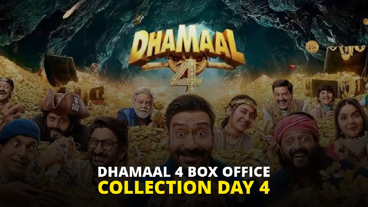 Dhamaal 4 Box Office Collection Day 4: worldwide ₹100 करोड़ पार, Monday को 69% गिरावट