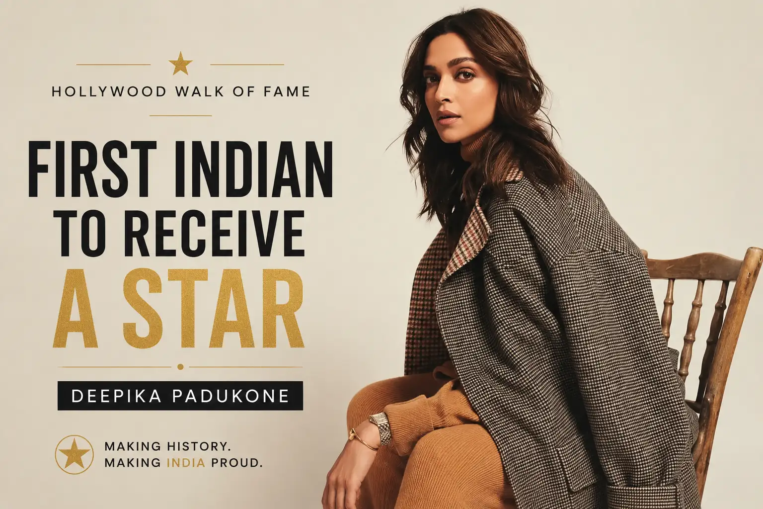 Deepika Padukone Ka Itihaas Rachne Wala Sammaan — Hollywood Walk of Fame Par Star Pane Wali Pehli Indian