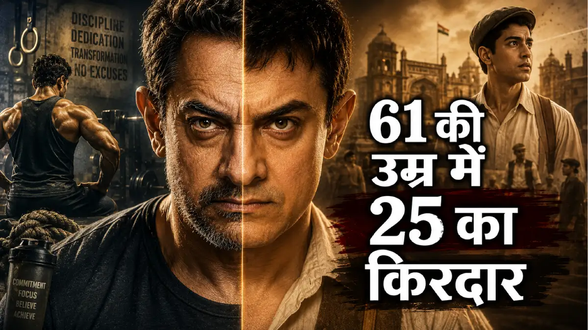 61 की उम्र में 25 का किरदार — आमिर खान ने 'ललकारा' के लिए शुरू किया वजन घटाना, लगान के 25 साल बाद