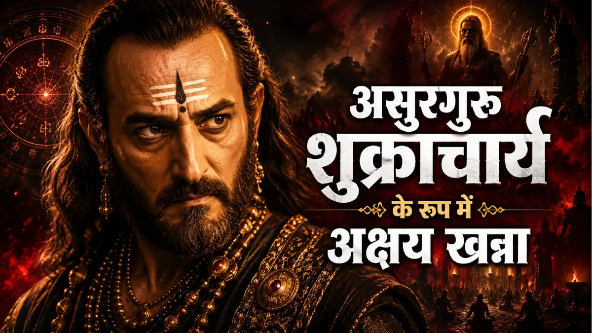 छावा के औरंगज़ेब के बाद अब असुरगुरु — अक्षय खन्ना का शुक्राचार्य लुक आया, महाकाली 8 जनवरी 2027 को