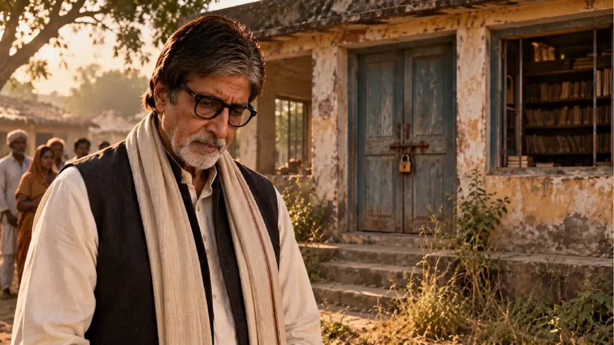 "हम बाबू पट्टी के लोगों से माफी मांगते हैं" — अमिताभ बच्चन का पुश्तैनी गांव कौन सा है, और 2006 में खुली लाइब्रेरी अब तक चालू क्यों नहीं