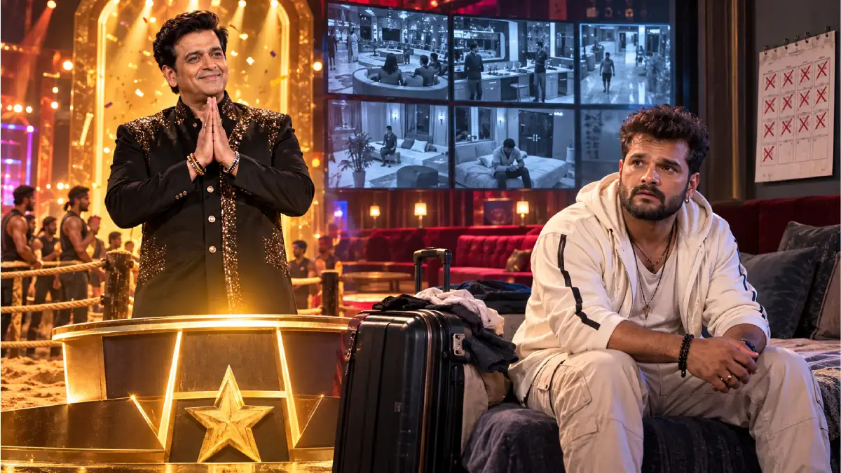 रवि किशन टॉप 3 में, खेसारी 26 दिन में बाहर — बिग बॉस से 'पंगा' तक, रियलिटी शो में भोजपुरी सितारों का पूरा रिकॉर्ड