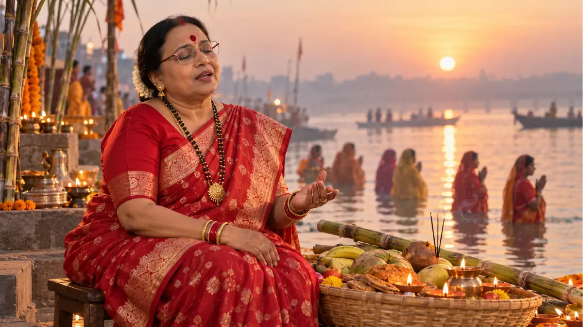 शारदा सिन्हा कौन थीं? 62 छठ गीत गाए, और छठ के पहले ही दिन चली गईं — 'बिहार कोकिला' की पूरी कहानी, पुण्यतिथि 5 नवंबर