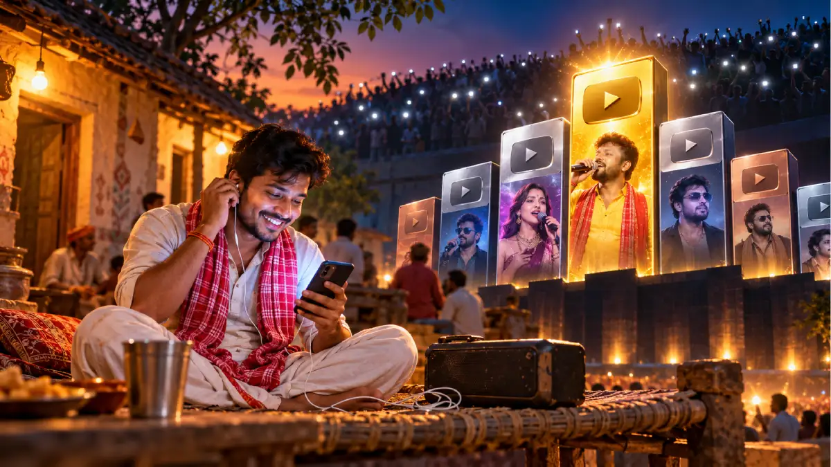 भोजपुरी का सबसे बड़ा म्यूज़िक चैनल: Wave के 7.09 करोड़ सब्सक्राइबर, T-Series चौथे नंबर पर